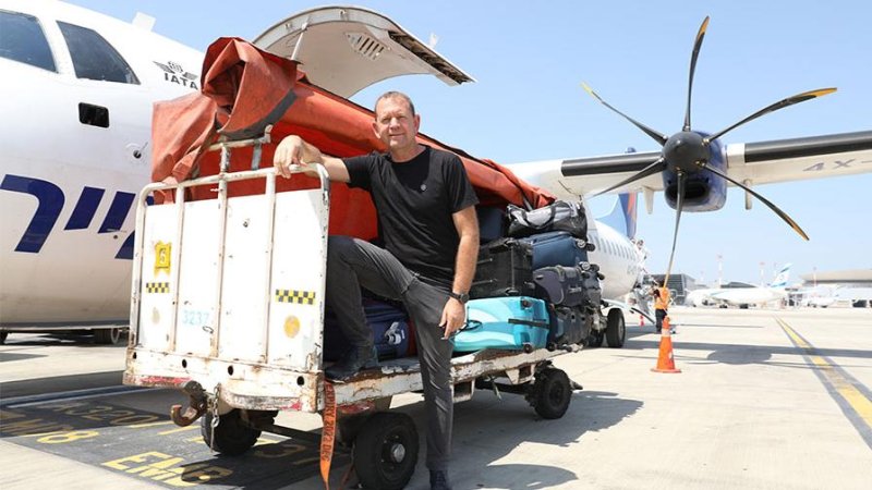אורי סירקיס: "הכנסנו מטוסי סילון במקום מטוסי ה-ATR וקיצרנו את הטיסה לאילת". צילום: רונן מחלב