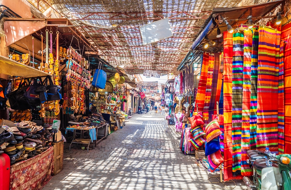 השווקים במרוקו. מבנים שנפגעו תוקנו (צילום: Shutterstock(