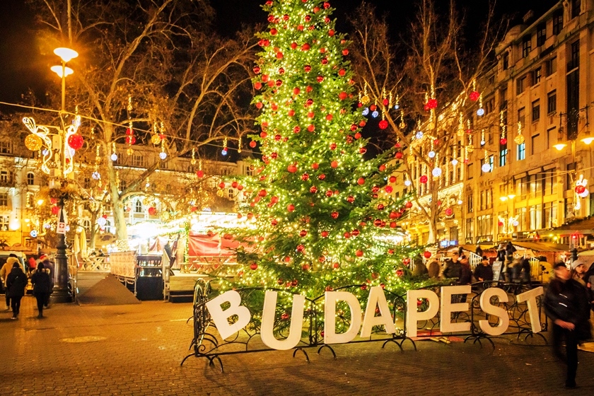 חג המולד בבודפשט (צילום: Shutterstock)