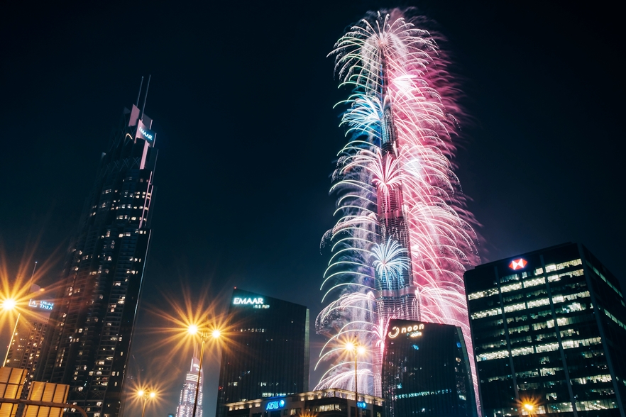 חגיגות השנה האזרחית החדשה בדובאי (צילום: Shutterstock)