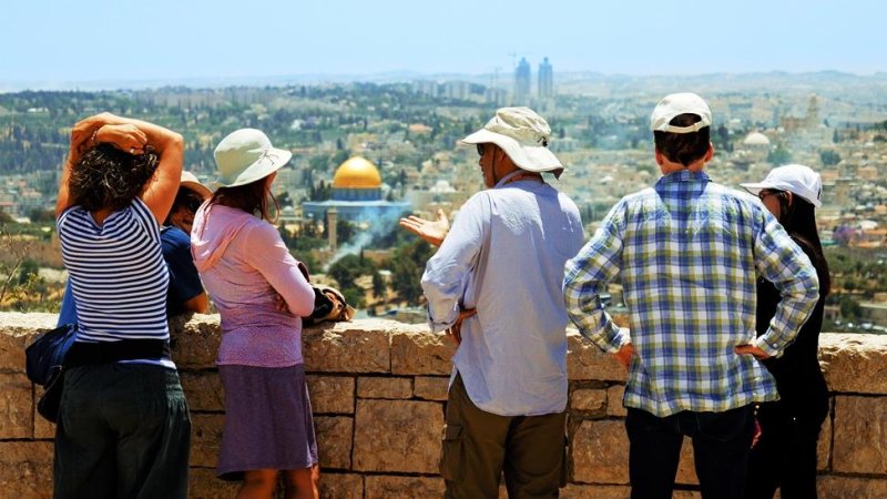 תיירים בישראל (צילום: SHUTTERSTOCK)