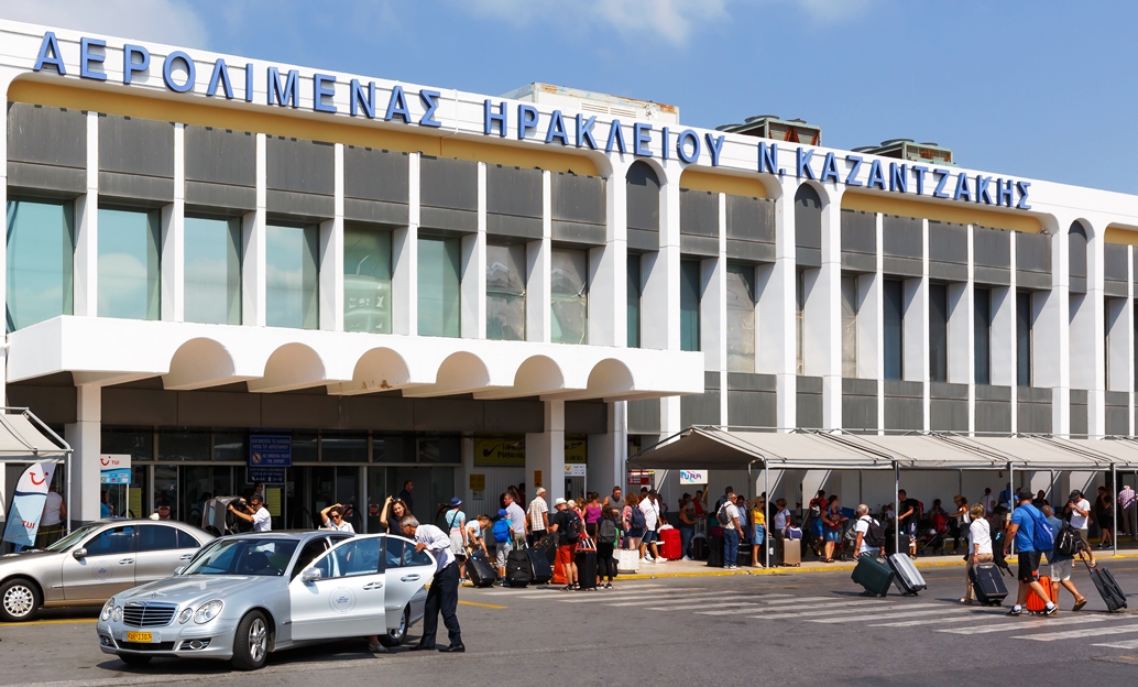 נמל התעופה בהרקליון (צילום: SHUTTERSTOCK)