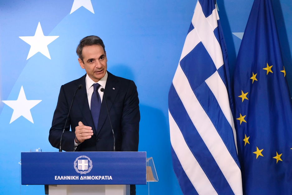 ראש ממשלת יוון מיצוטאקיס (צילום: SHUTTERSTOCK)