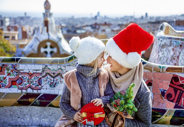 Barcelona during Christmas. Photo: shutterstock