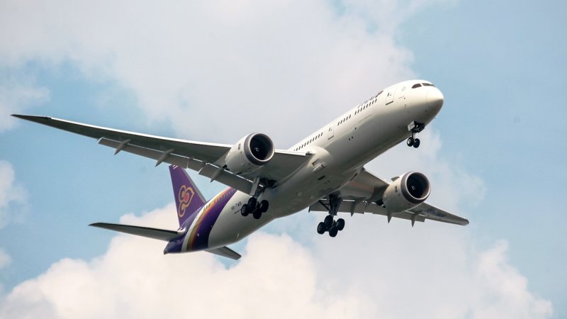 מטוס THAI DREAMLINER (צילום: SHUTTERSTOCK)