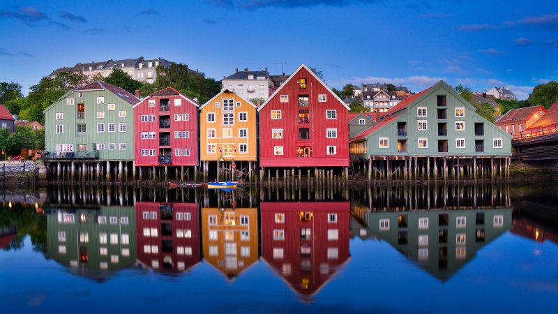 Trondheim. צילום: Shutterstock