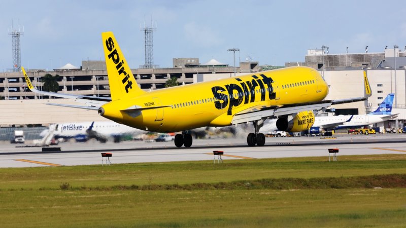 Spirit Airlines (צילום: SHUTTERSTOCK)