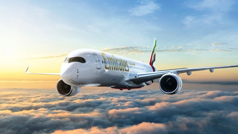 אמירייטס Emirates A350-900. צילום: Emirates