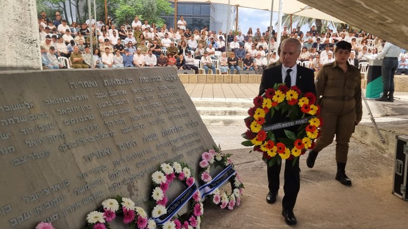 יום הזיכרון ברשות שדות התעופה (צילום: רשות שדות התעופה)