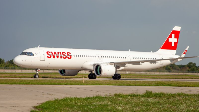 SWISS AIRBUS A321. צילום: SHUTTERSTOCK