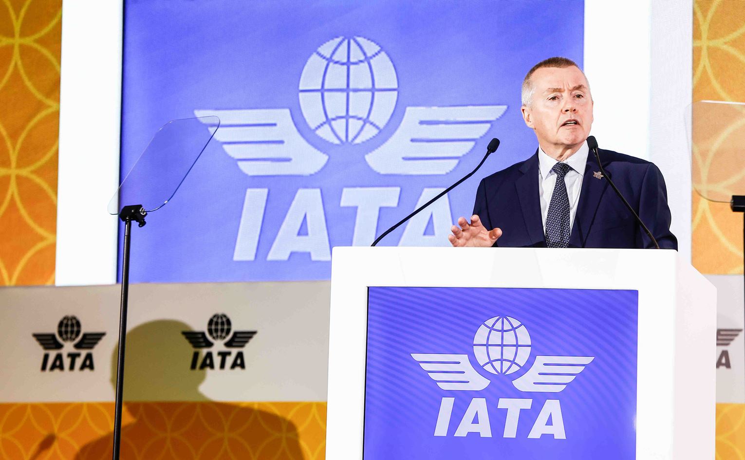 ווילי וולש, מנכ"ל יאט"א (צילום: IATA)