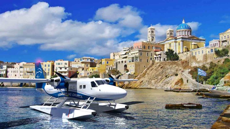 מטוס ימי (צילום: Hellenic Seaplanes)