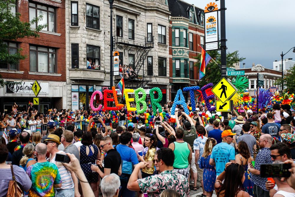 גאווה ברחובות שיקגו. צילום: Shutterstock 