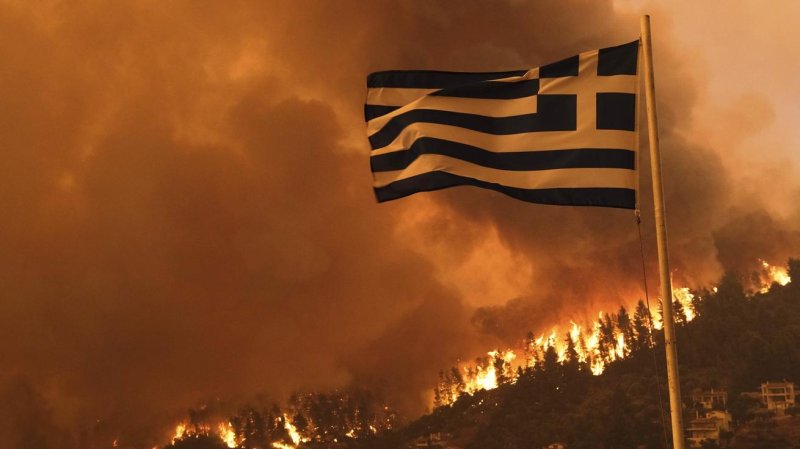שריפות ביוון בשנה שעברה (צילום: SHUTTERSTOCK)