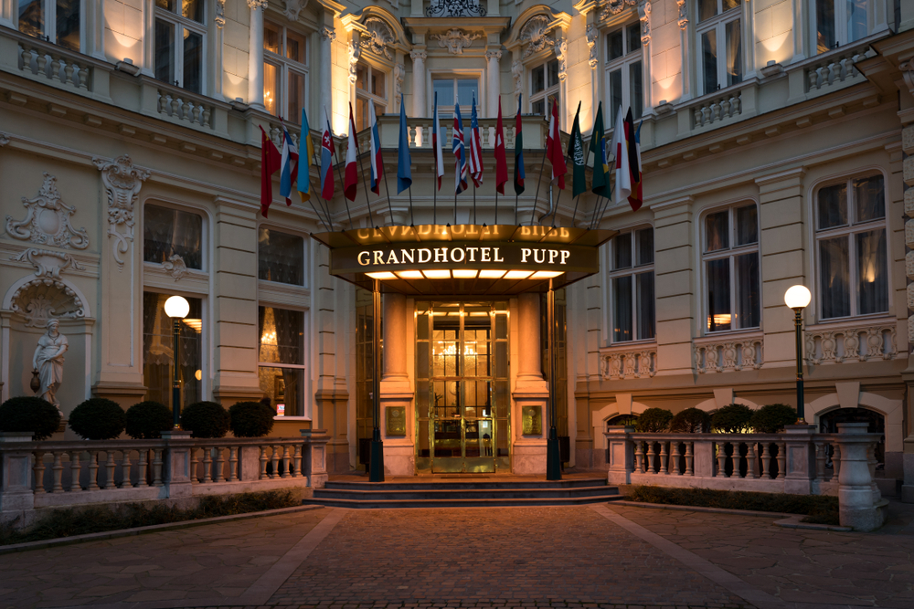 Grandhotel Pupp. Shutterstock