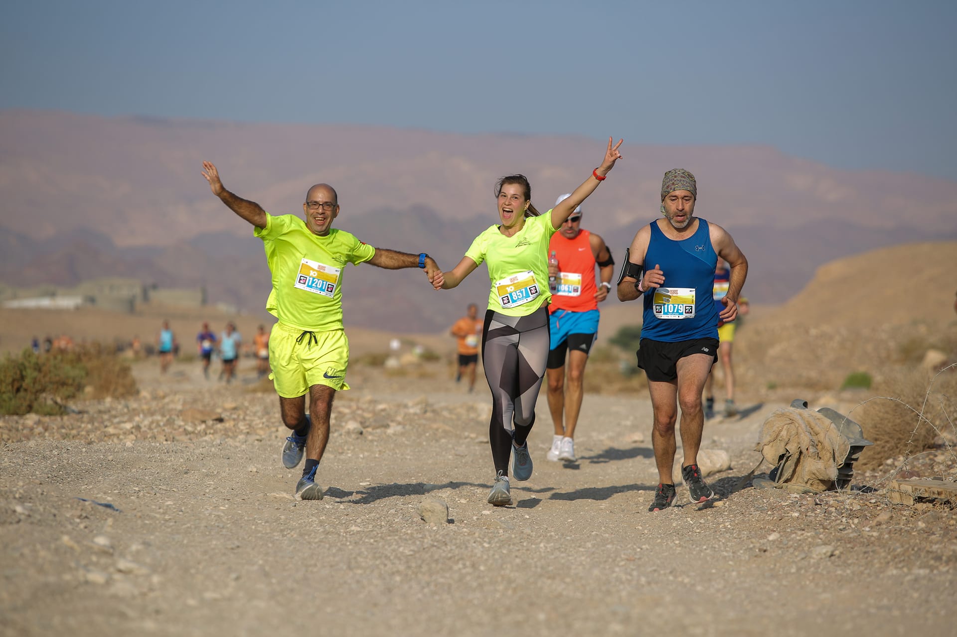 המרתון המדברי באילת. צילום: מרתון ישראל