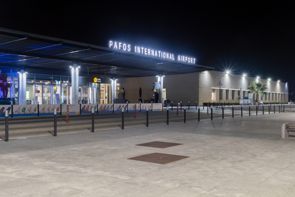 Pafos Airport. Photo: Shutterstock