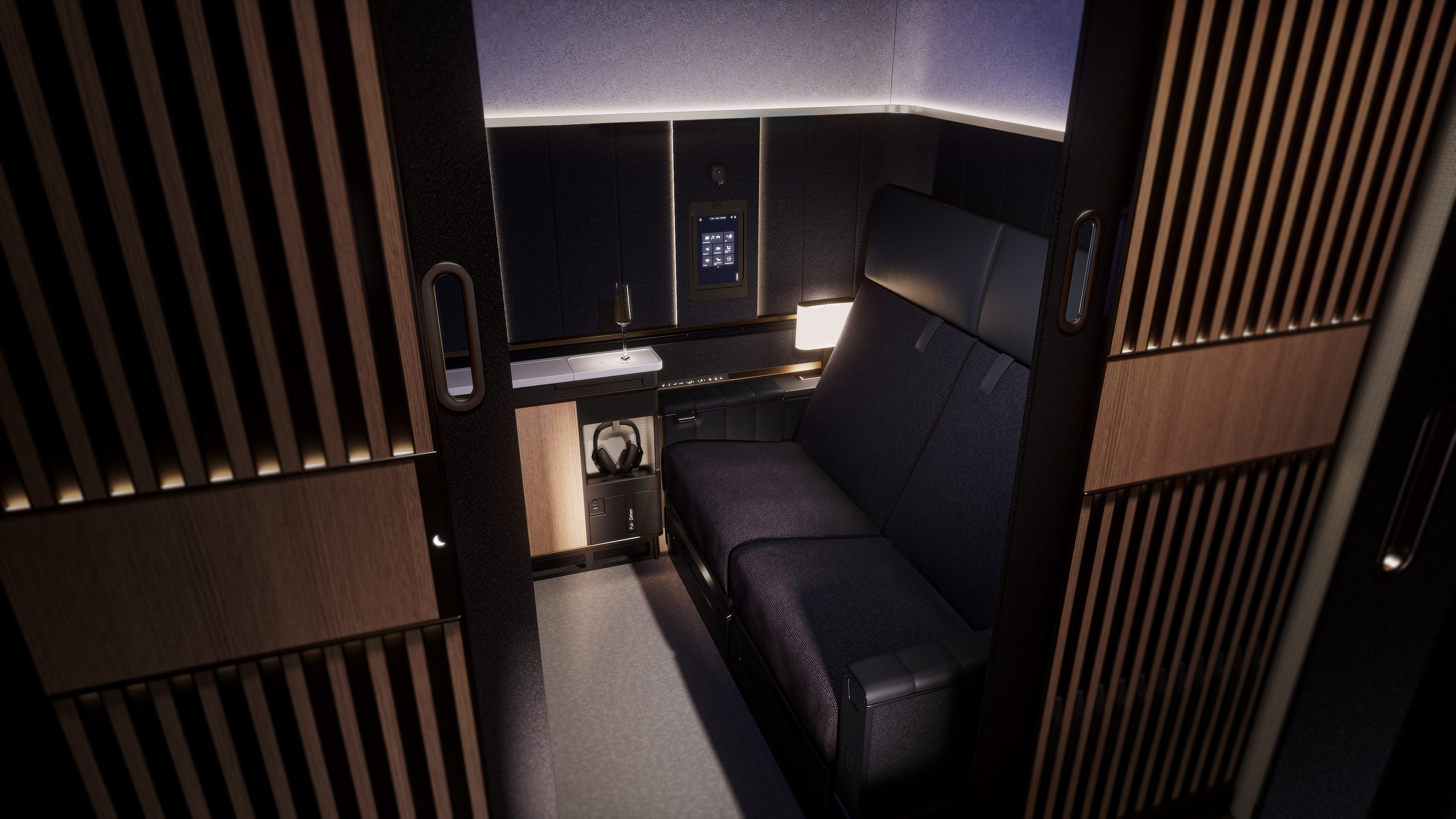 Lufthansa Allegris First Class Suite Plus. צילום: לופטהנזה