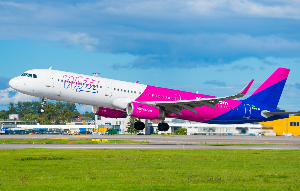 Wizz Air. צילום: shutterstock