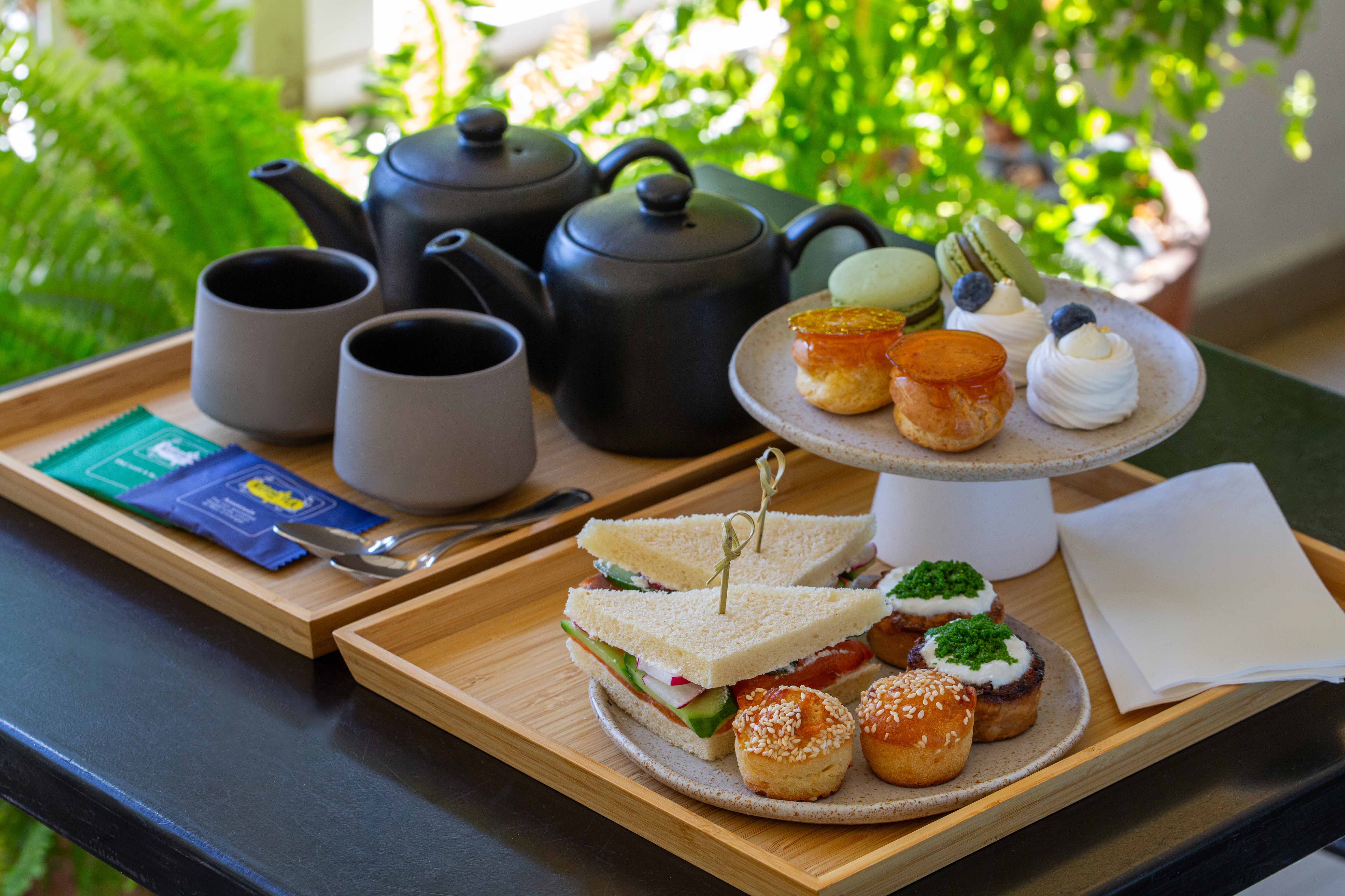 Tea time at the delicatessen. Photo by Idit Oliel