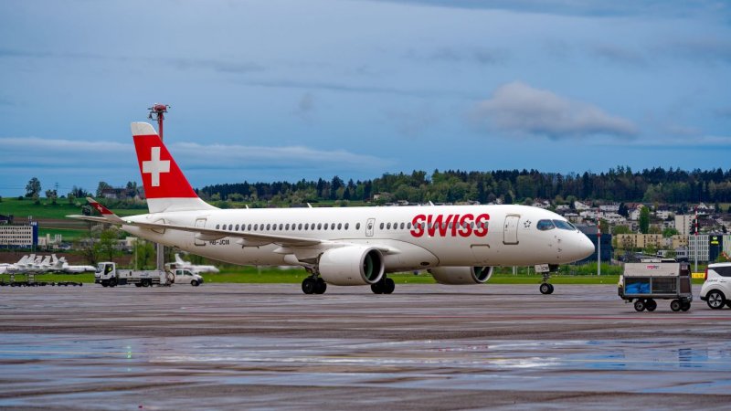 SWISS A220 (צילום: SHUTTERSTOCK)