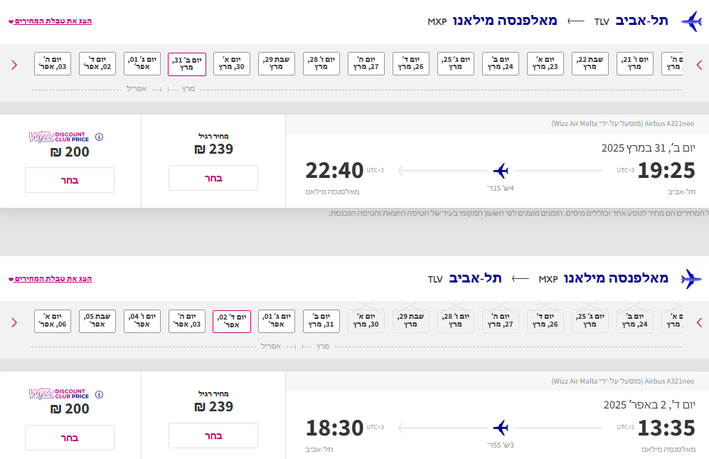 צילום: אתר Wizz air