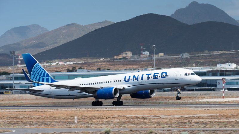 מטוס UNITED 757 (צילום: SHUTTERSTOCK)