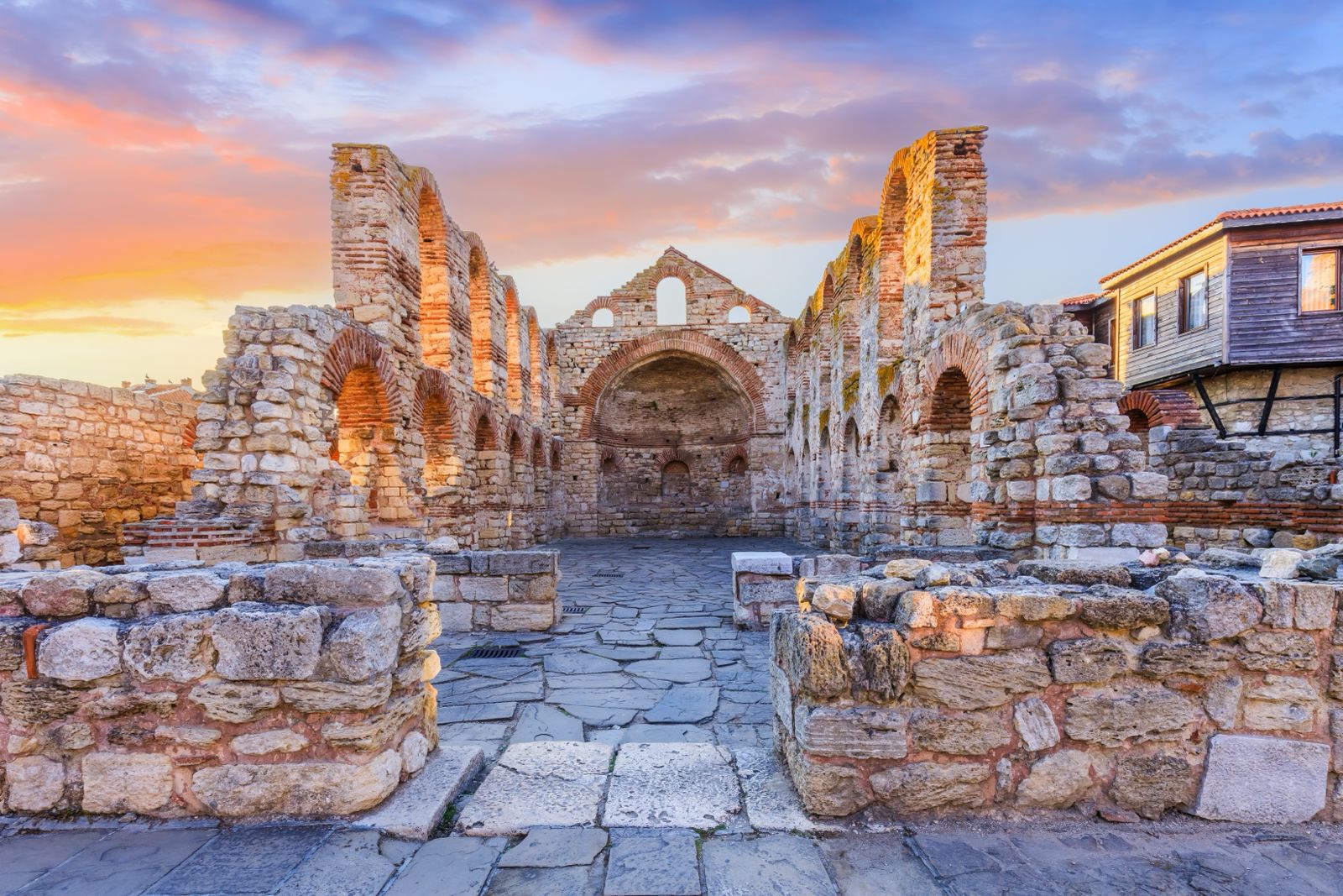 העיר העתיקה Nessebar, בולגריה