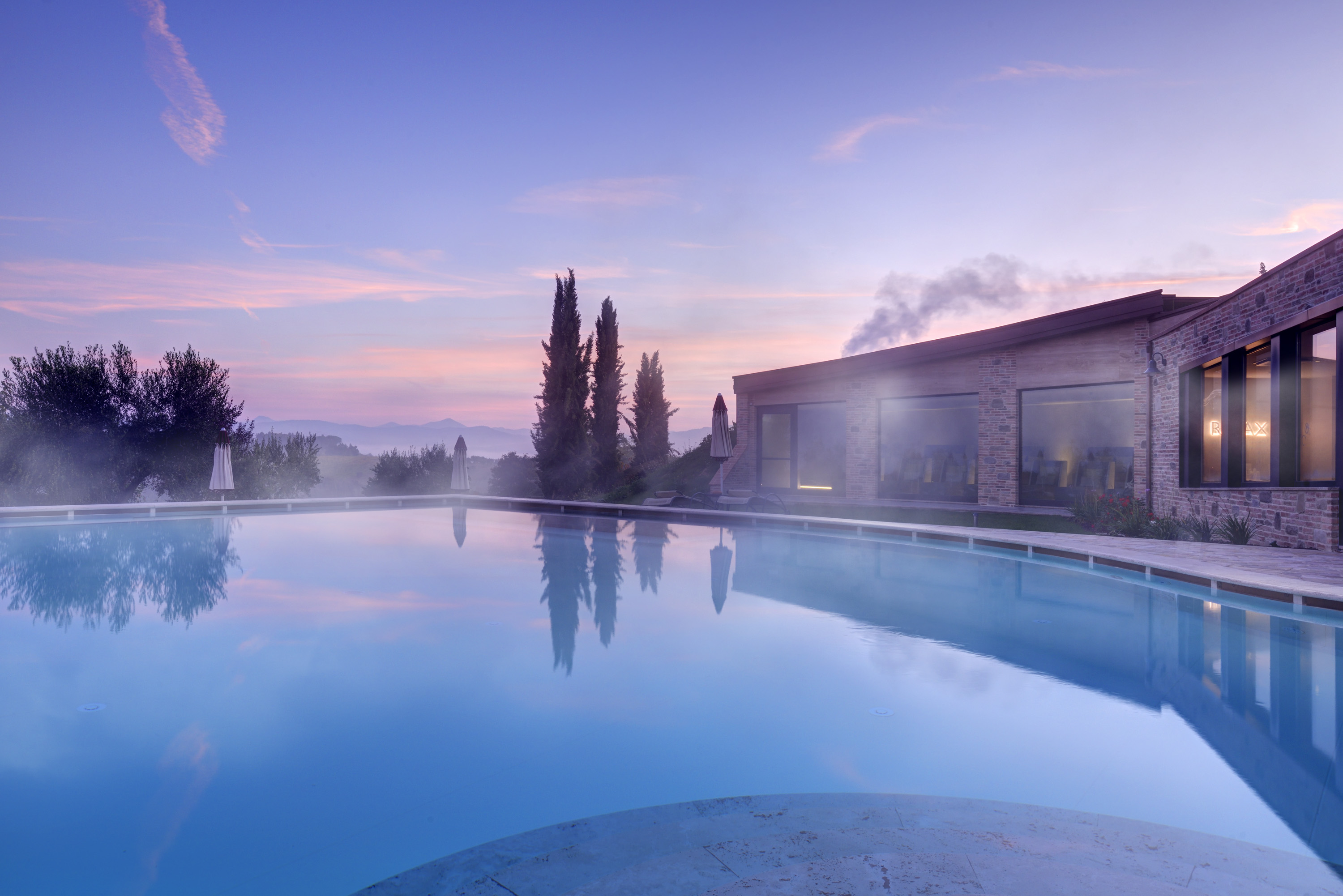 The Borgobrufa Resort and Spa in Italy. Photo: Borgobrufa